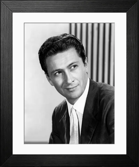 Framed Print : Cesare Danova in the early 1960s