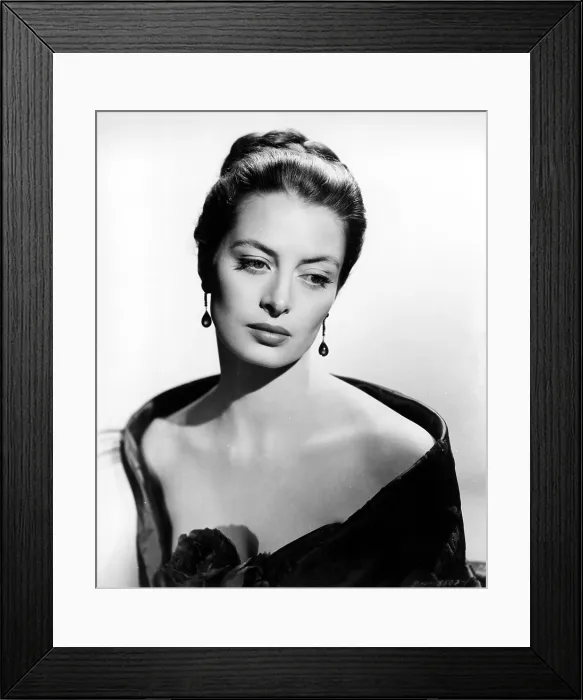 Framed Print : Song Without End, Capucine, 1960