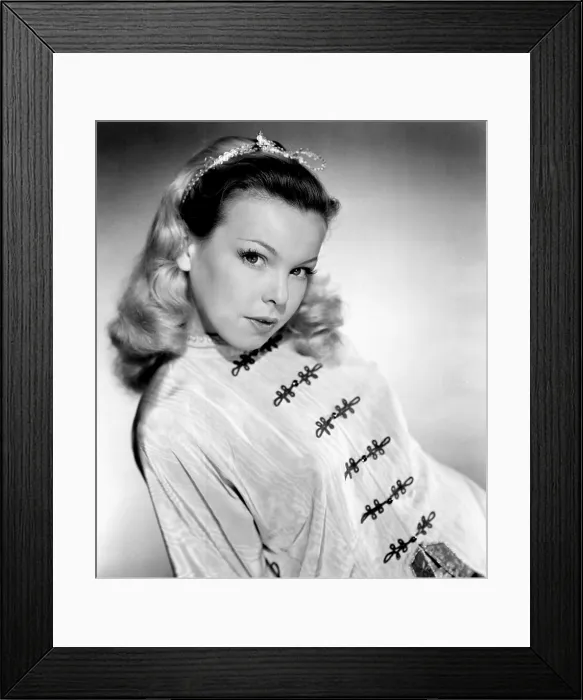 Framed Print : Cecile Aubry, ca. late 1940s