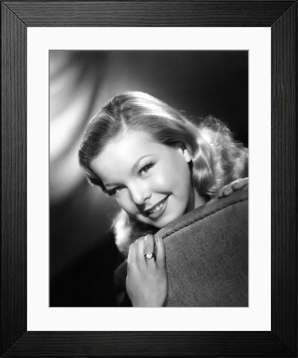 Framed Print : Cecile Aubry, ca. 1949