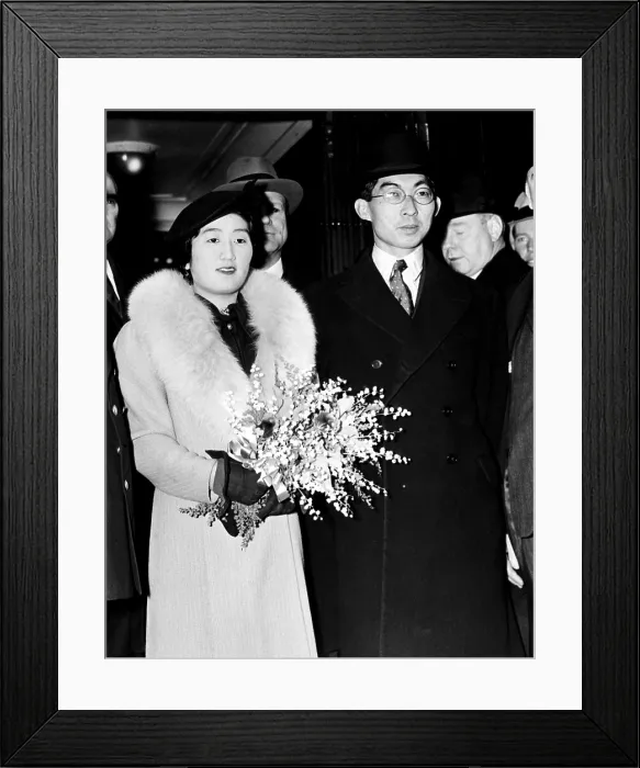 Framed Print : Prince and Princess Chichibu on their arrival in New York City. April 6, 1937. Courtesy: CSU Archives / Everett Collection Framed Print : Prince and Princess Chichibu on their arrival in New York City. April 6, 1937. Courtesy: CSU Archives / Everett Collection