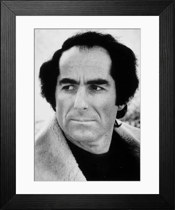 Framed Print : Philip Roth, 1975.. Courtesy: CSU Archives  /  Everett Collection