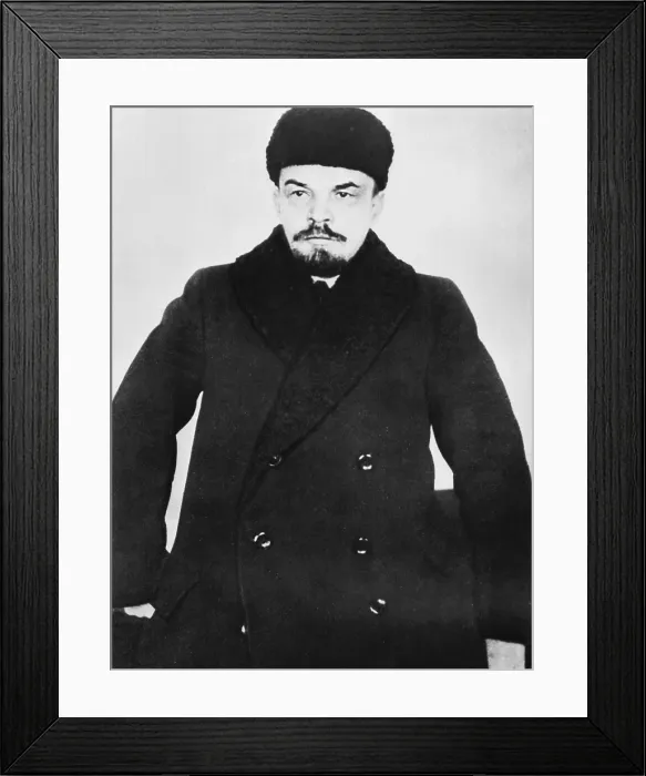 Framed Print : Russian politician and Premier Vladimir Lenin, c. 1920's.. Courtesy: CSU Archives  /  Everett Collection