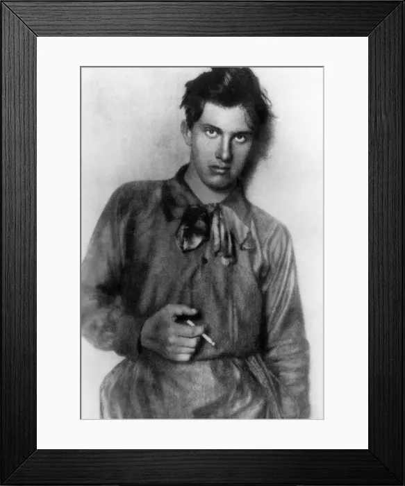 Framed Print : Vladimir Mayakovsky (1893-1930), Russian poet, as a student, circa 1912. Courtesy: CSU Archives / Everett Collection