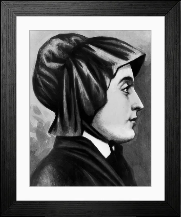 Framed Print : Elizabeth Ann Seton (1774-1821), the first native born United States citizen to be canonized, circa 1810s. Courtesy: CSU Archives / Everett Collection Framed Print : Elizabeth Ann Seton (1774-1821), the first native born United States citizen to be canonized, circa 1810s. Courtesy: CSU Archives / Everett Collection