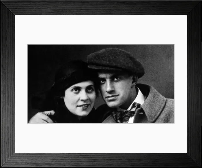Framed Print : Lilya Brik, and Vladimir Mayakovsky, Russian poet, 1915. Courtesy: CSU Archives / Everett Collection Framed Print : Lilya Brik, and Vladimir Mayakovsky, Russian poet, 1915. Courtesy: CSU Archives / Everett Collection