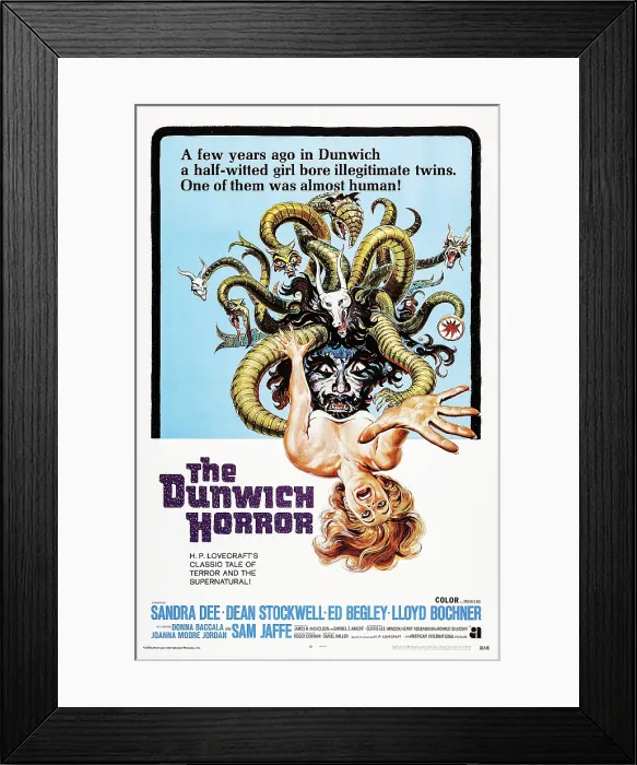 Framed Print : THE DUNWICH HORROR, 1970