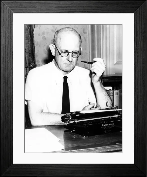 Framed Print : P. G. Wodehouse (1881-1975), English author, circa 1970s. CSU Archives / Courtesy Framed Print : P. G. Wodehouse (1881-1975), English author, circa 1970s. CSU Archives / Courtesy