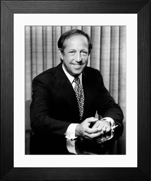 Framed Print : Pete Rozelle, (1926-1996), National Football League commissioner, c. 1975.. Courtesy: CSU Archives  /  Everett Collection