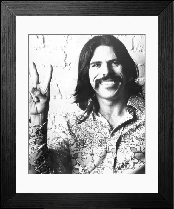 Framed Print : American pop artist Peter Max, c. 1960's.. Courtesy: CSU Archives  /  Everett Collection