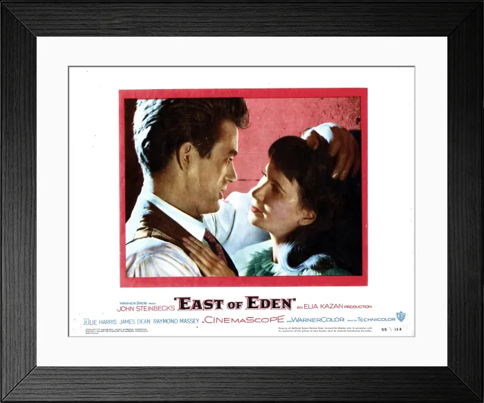 Framed Print : EAST OF EDEN, from left, James Dean, Julie Harris, 1955 Framed Print : EAST OF EDEN, from left, James Dean, Julie Harris, 1955