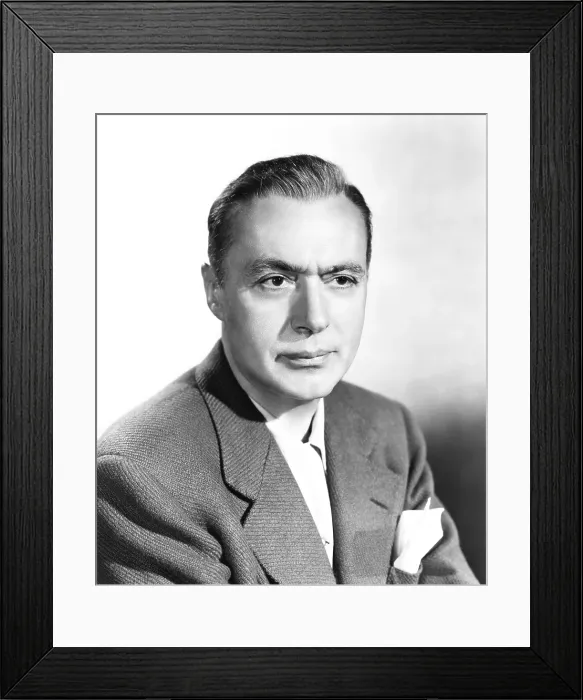 Framed Print : Charles Boyer, 1951 Framed Print : Charles Boyer, 1951