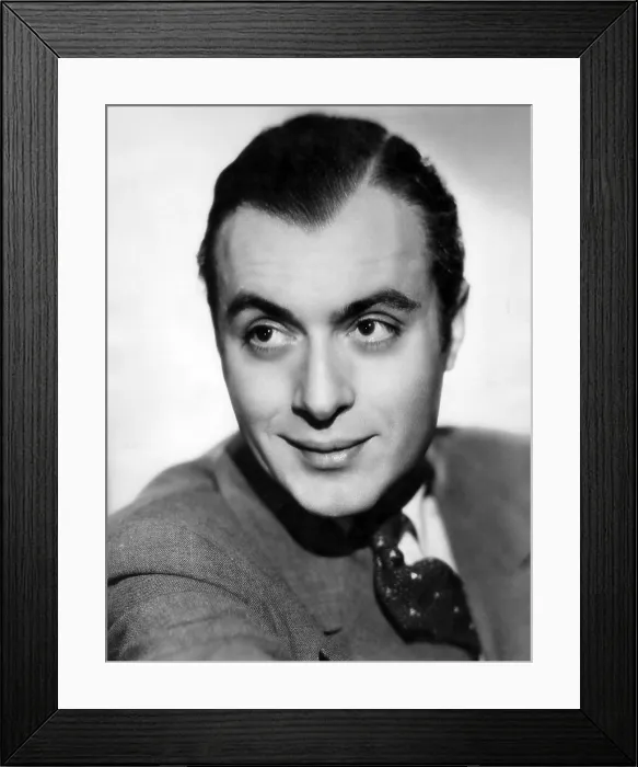 Framed Print : Charles Boyer, Fox Films portrait, ca. 1930s. Fox Films, TM & Copyright, Courtesy Everett Collection