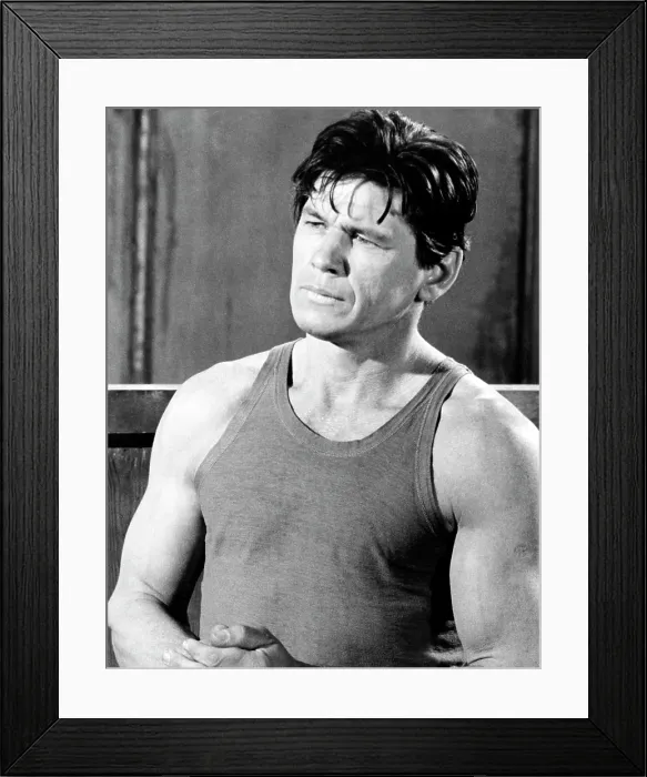 Framed Print : Charles Bronson Framed Print : Charles Bronson