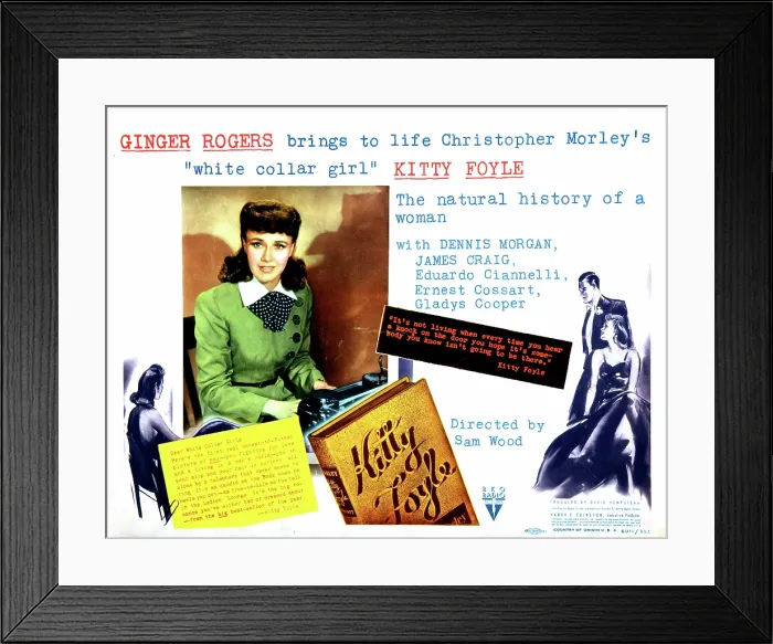 Framed Print : KITTY FOYLE, Ginger Rogers, 1940 Framed Print : KITTY FOYLE, Ginger Rogers, 1940
