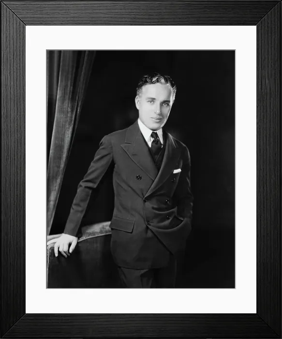 Framed Print : Charlie Chaplin, 1932 Framed Print : Charlie Chaplin, 1932