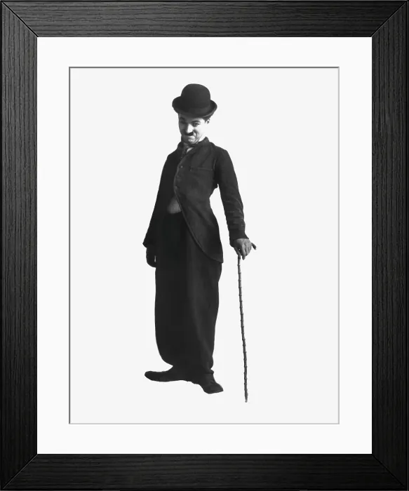 Framed Print : Charlie Chaplin Framed Print : Charlie Chaplin