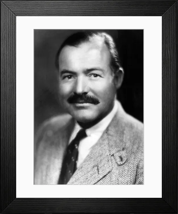 Framed Print : Ernest Hemingway, ca. 1940. Courtesy CSU Archives / Everett Collection