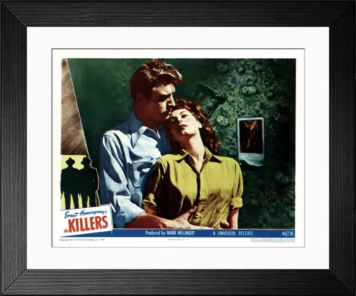 Framed Print : THE KILLERS, from left, Burt Lancaster, Ava Gardner, 1946 Framed Print : THE KILLERS, from left, Burt Lancaster, Ava Gardner, 1946