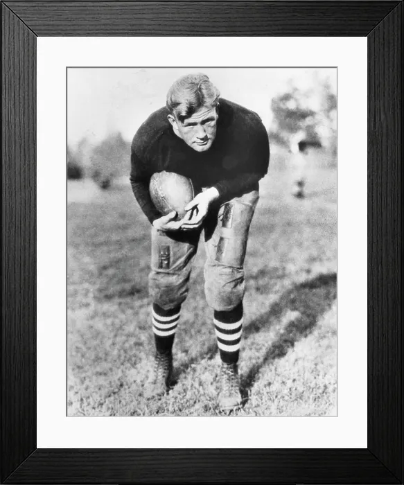 Framed Print : Ernie Nevers (1902-1976), playing on the Stanford University football team, California, 1925. CSU Archives Courtesy Everett Collection