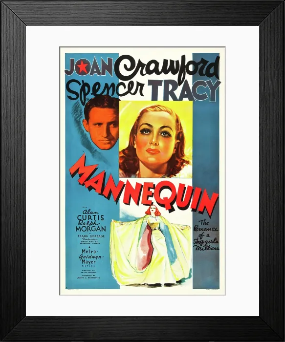 Framed Print : MANNEQUIN, Joan Crawford, Spencer Tracy, 1937 Framed Print : MANNEQUIN, Joan Crawford, Spencer Tracy, 1937