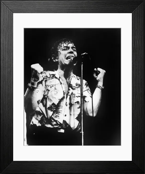 Framed Print : ERIC BURDON in concert. Courtesy: CSU Archives  /  Everett Collection