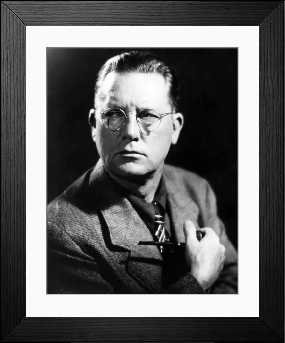 Framed Print : Author Erle Stanley Gardner. ca.1940. Courtesy: CSU Archives / Everett Collection