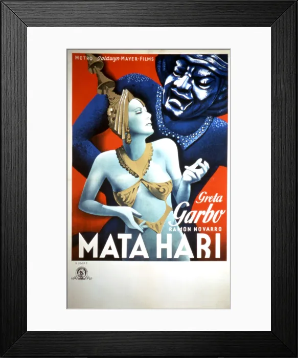 Framed Print : MATA HARI, Greta Garbo, 1931 Framed Print : MATA HARI, Greta Garbo, 1931