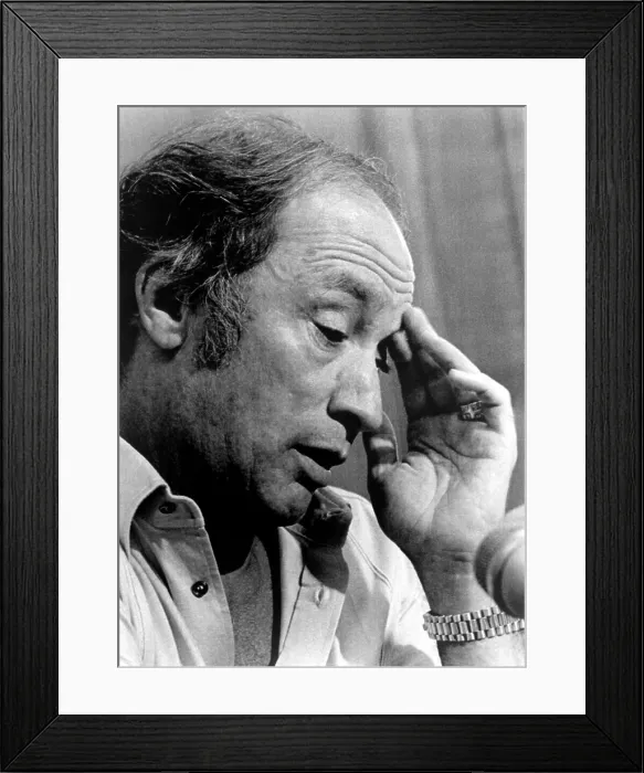 Framed Print : Canadian Prime Minister Pierre Trudeau (1919-2000), c. 1970s.. Courtesy: CSU Archives  /  Everett Collection