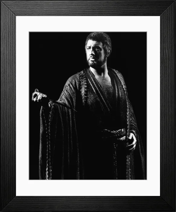 Framed Print : Placido Domingo as the title role in Otello, 1979. Courtesy: CSU Archives / Everett Collection Framed Print : Placido Domingo as the title role in Otello, 1979. Courtesy: CSU Archives / Everett Collection