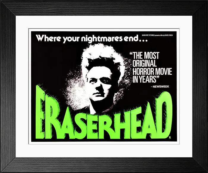 Framed Print : ERASERHEAD, Jack Nance, 1976 Framed Print : ERASERHEAD, Jack Nance, 1976