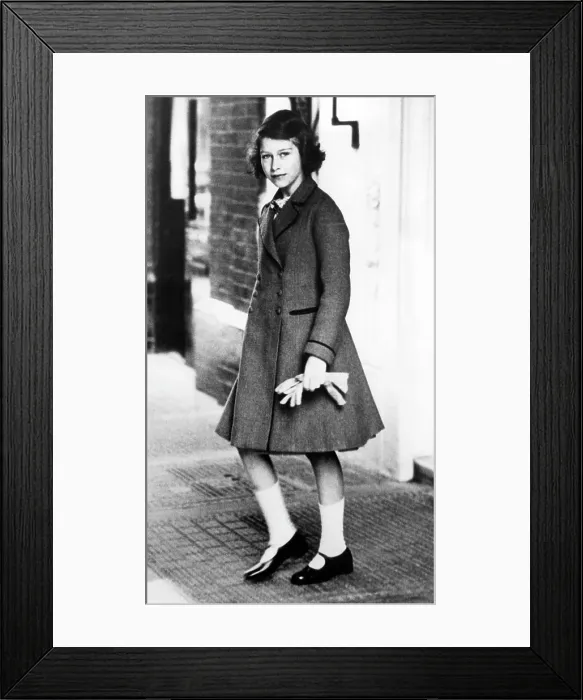 Framed Print : Princess Elizabeth, (the future Queen Elizabeth II), April 22, 1939.. Courtesy: CSU Archives  /  Everett Collection