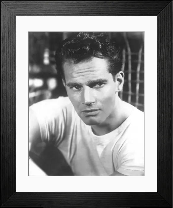 Framed Print : Charlton Heston, ca 1950
