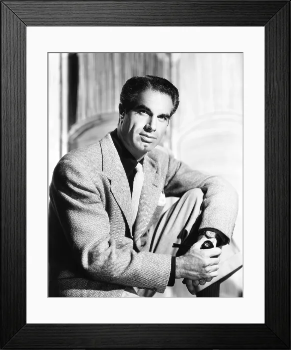 Framed Print : Charles Korvin, 1946