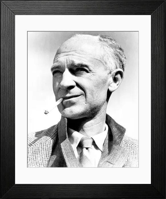 Framed Print : Ernie Pyle (1900-1945), American journalist, circa 1945. Courtesy: CSU Archives / Everett Collection