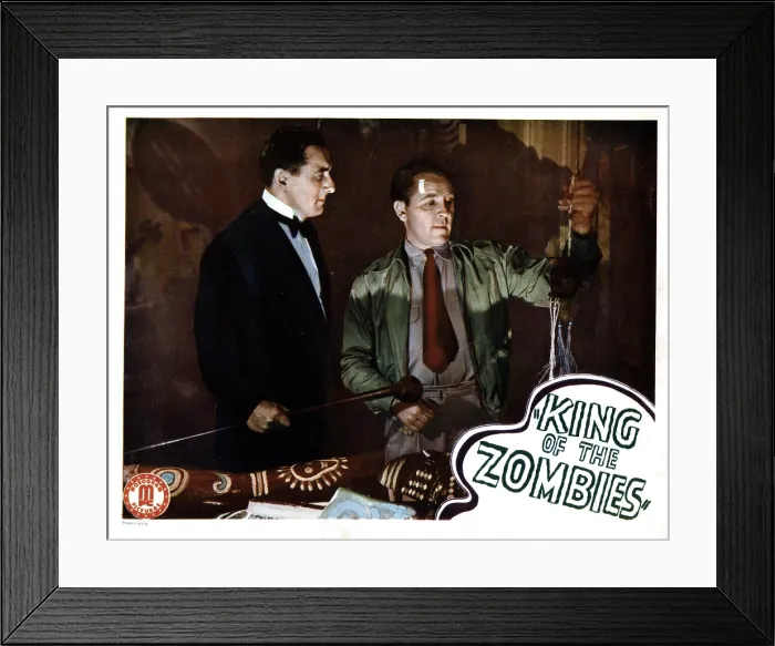 Framed Print : KING OF THE ZOMBIES, from left, Henry Victor, Dick Purcell, 1941