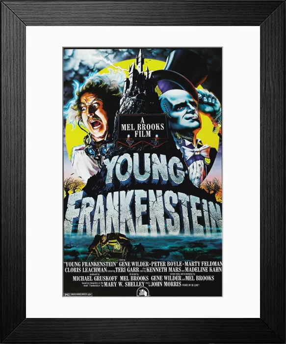 Framed Print : YOUNG FRANKENSTEIN, from left: Gene Wilder, Peter Boyle, 1974, TM and Copyright 20th Century Fox Film Corp. All rights reserved. / courtesy Everett Collection Framed Print : YOUNG FRANKENSTEIN, from left: Gene Wilder, Peter Boyle, 1974, TM and Copyright 20th Century Fox Film Corp. All rights reserved. / courtesy Everett Collection