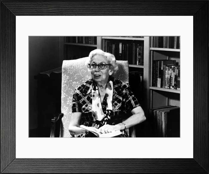 Framed Print : Eudora Welty, 1980. Courtesy: CSU Archives / Everett Collection Framed Print : Eudora Welty, 1980. Courtesy: CSU Archives / Everett Collection