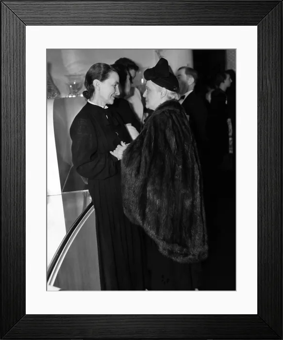 Framed Print : Georgia O'Keeffe, and art collector Maud Dale, circa 1930s. Courtesy: CSU Archives / Everett Collection Framed Print : Georgia O'Keeffe, and art collector Maud Dale, circa 1930s. Courtesy: CSU Archives / Everett Collection