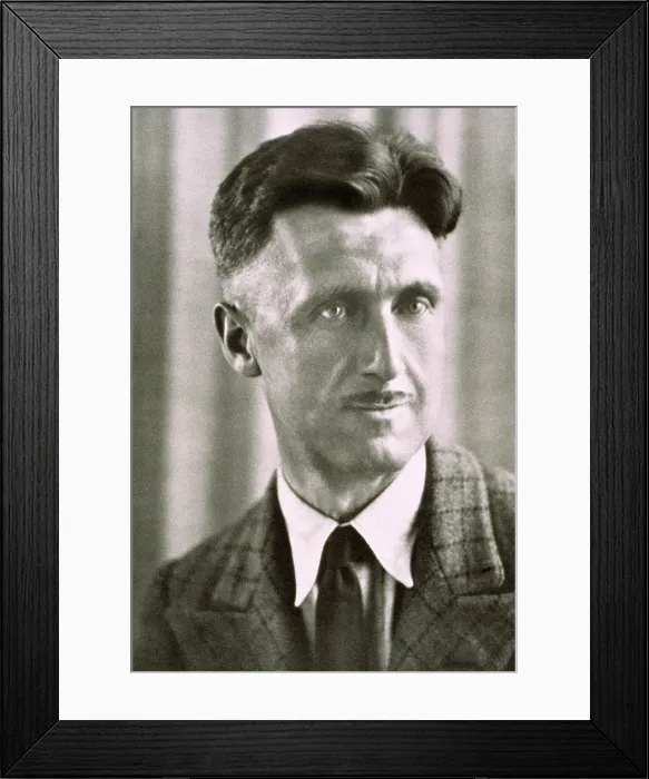 Framed Print : GEORGE ORWELL, circa mid 1940s. Courtesy: CSU Archives / Everett Collection Framed Print : GEORGE ORWELL, circa mid 1940s. Courtesy: CSU Archives / Everett Collection