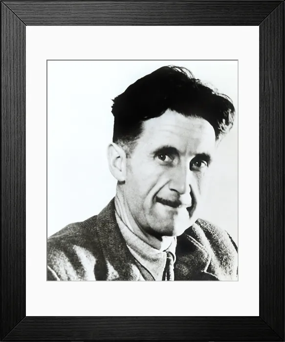 Framed Print : GEORGE ORWELL, circa 1949. Courtesy: CSU Archives  /  Everett Collection