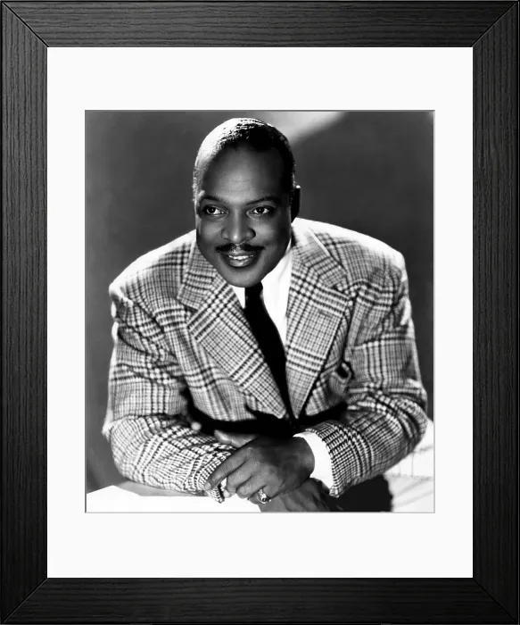 Framed Print : Count Basie, 1954. Courtesy: CSU Archives / Everett Collection Framed Print : Count Basie, 1954. Courtesy: CSU Archives / Everett Collection