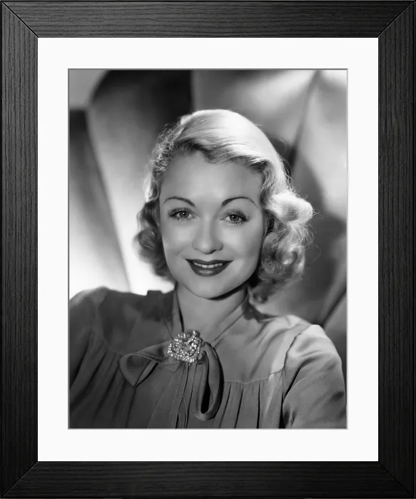 Framed Print : Constance Bennett, December 6, 1938