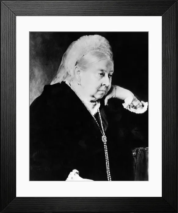 Framed Print : Queen Victoria (1819-1901), Queen of the United Kingdom 1837-1901, c. 1897.. Courtesy: CSU Archives  /  Everett Collection