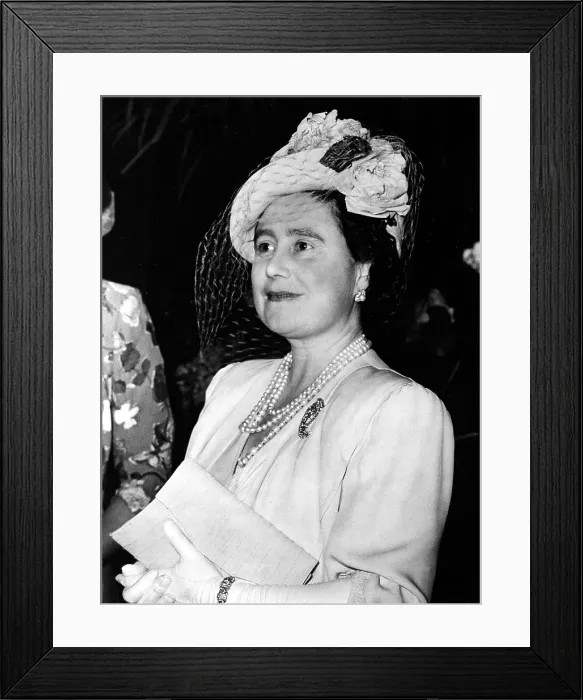 Framed Print : Queen Mother at the 25th Anniversary celebration of the Bible Reading Fellowship, 1947. Courtesy: CSU Archives / Everett Collection Framed Print : Queen Mother at the 25th Anniversary celebration of the Bible Reading Fellowship, 1947. Courtesy: CSU Archives / Everett Collection