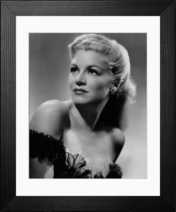 Framed Print : Claire Trevor, 1945