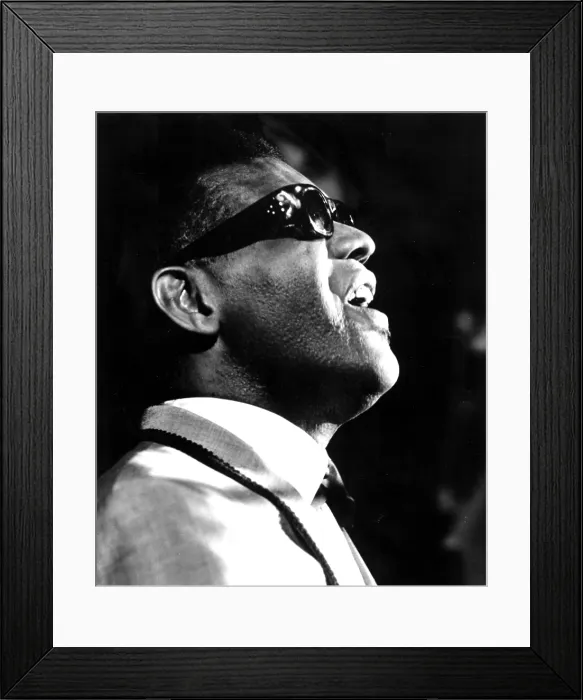 Framed Print : Ray Charles, ca. 1966. Courtesy: CSU Archives  /  Everett Collection