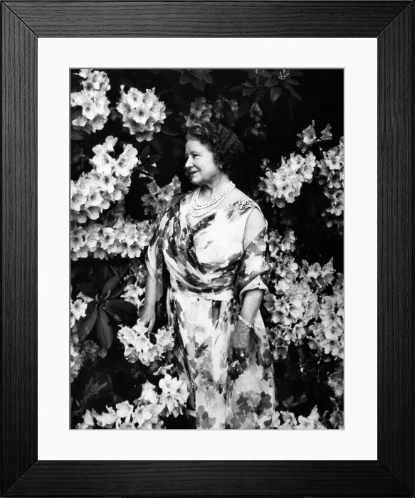 Framed Print : Queen Elizabeth (the Queen Mother), Windsor, England, 1970.. Courtesy: CSU Archives / Everett Collection Framed Print : Queen Elizabeth (the Queen Mother), Windsor, England, 1970.. Courtesy: CSU Archives / Everett Collection