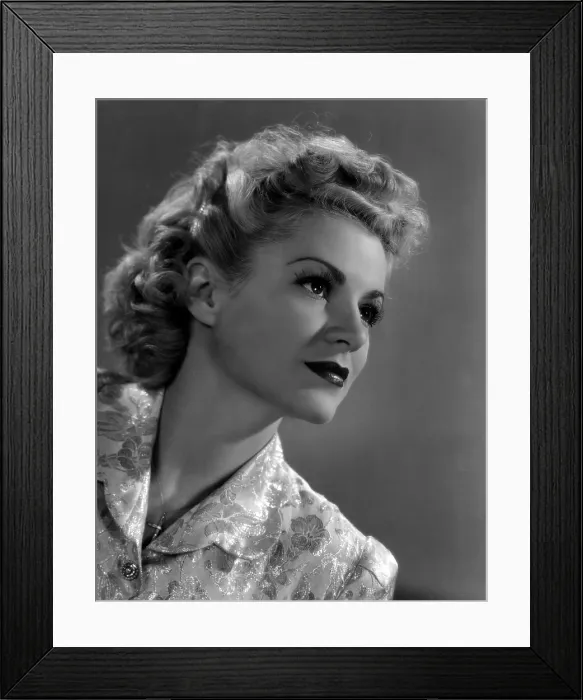 Framed Print : Claire Trevor, 1939