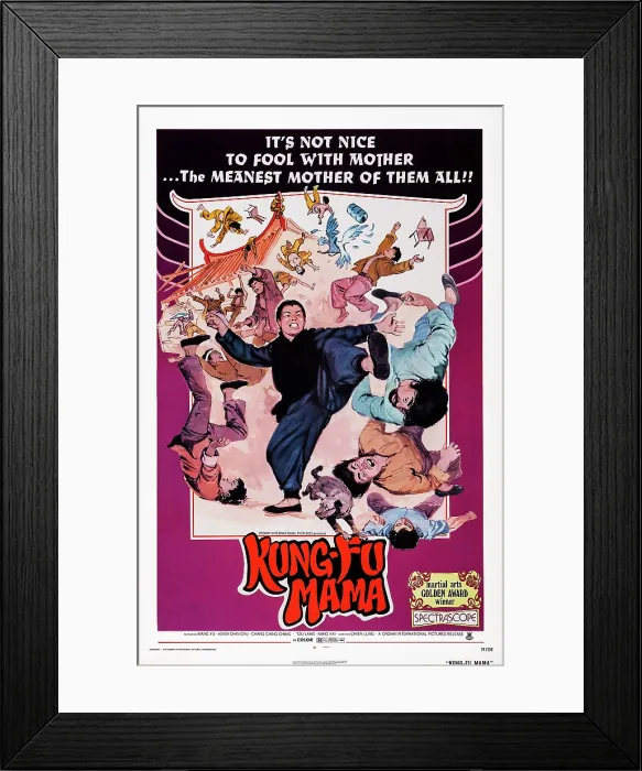 Framed Print : KUNG FU MAMA, (aka SHAN DONG LAO NIANG), 1973 Framed Print : KUNG FU MAMA, (aka SHAN DONG LAO NIANG), 1973